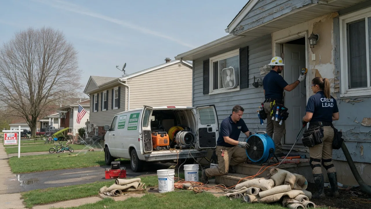 Flood Cleanup in Faison, NC near me